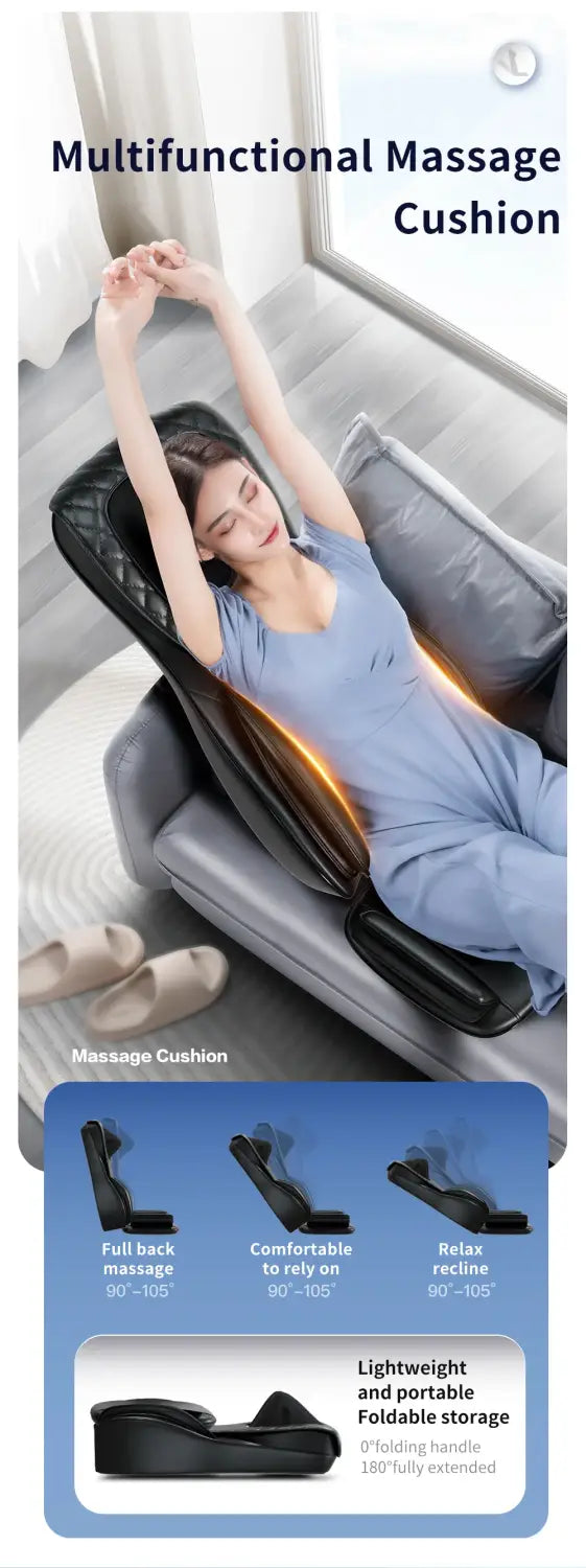 Electric Full Body Massage Cushion I Air Compress Heat