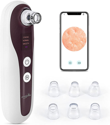 Blackhead Remover Pore Vacuum with Camera with Kit Suction