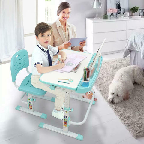 Kids Table and Chair Set Height Adjustable Kids Study