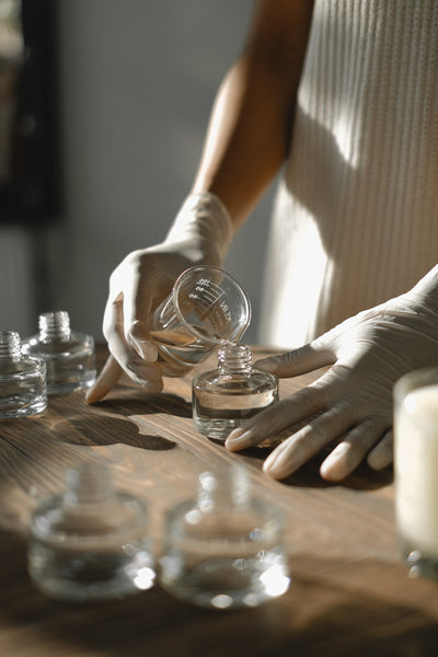 Mixing Chemicals incense liquids