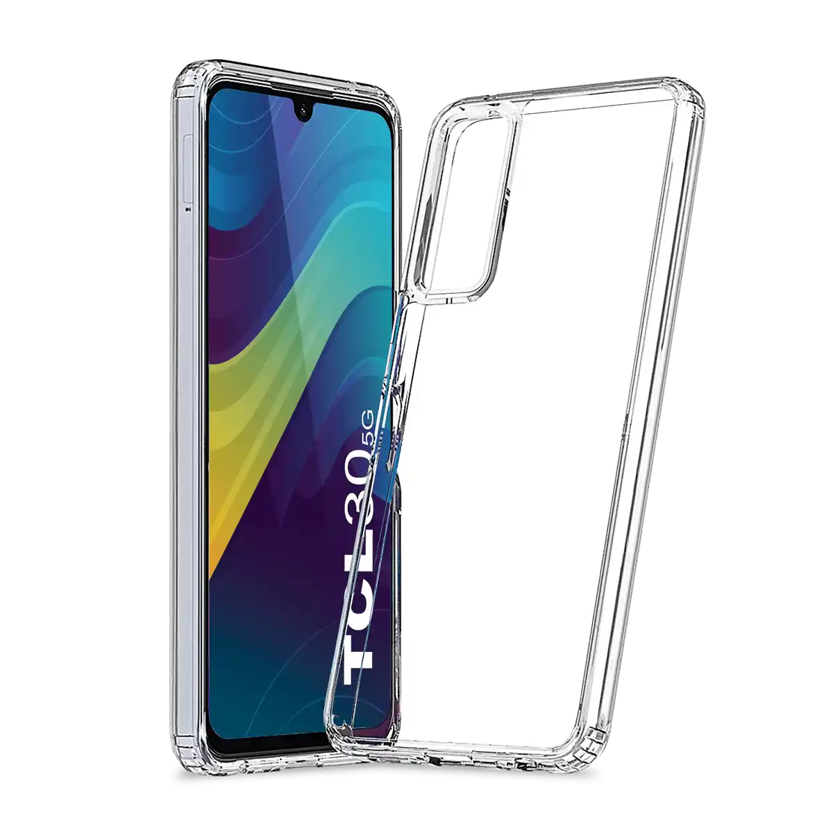 Adreama Crystal Clear Shockproof Case for TCL 30 5G