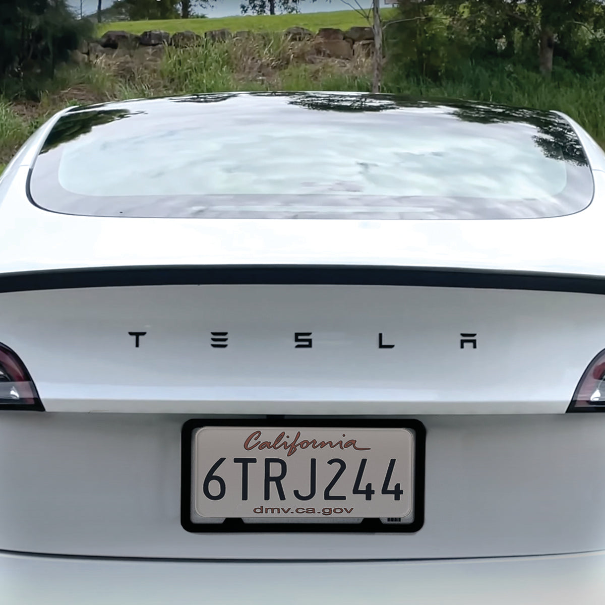 Adreama Tesla Model 3/Y/X/S ABS Rear Trunk Adhesive Emblem Letters (Ships Within 5-7 Days)