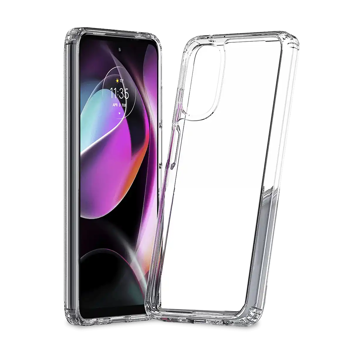 Adreama Crystal Clear Shockproof Case for Motorola Moto G 5G