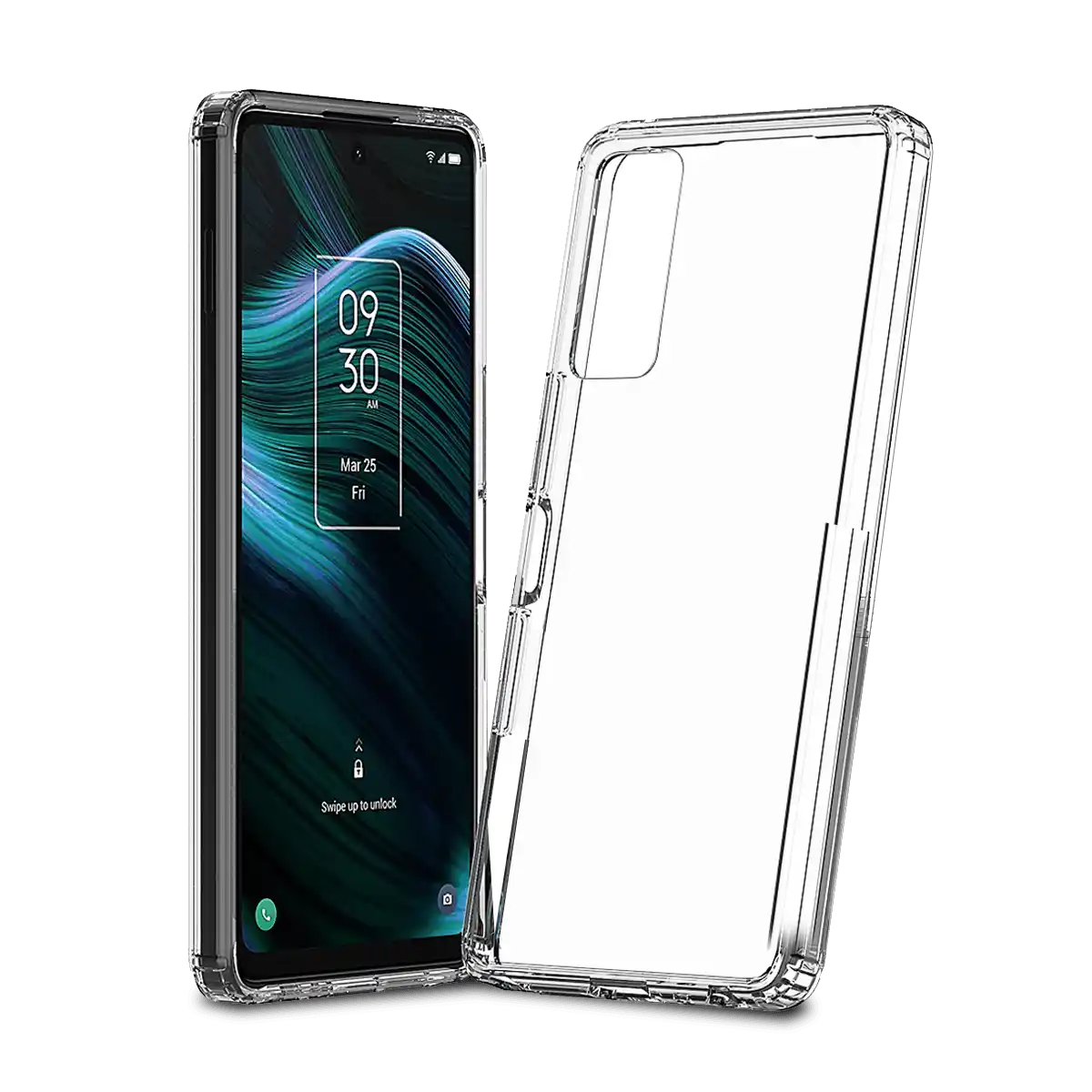 Adreama Crystal Clear Shockproof Case for TCL Stylus 5G