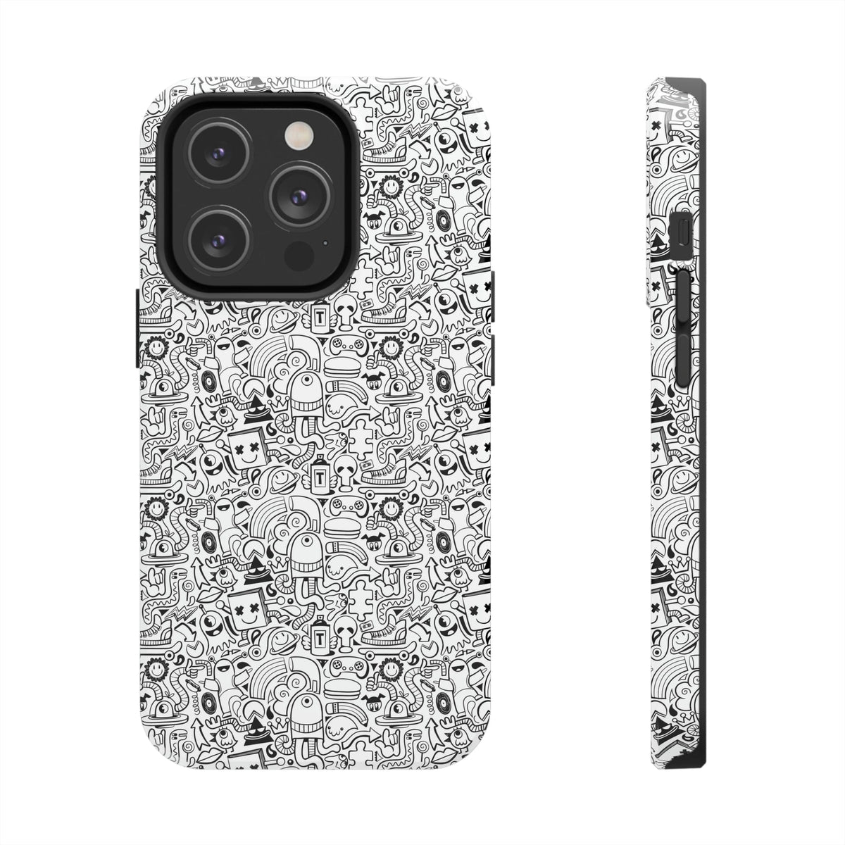 iPhone 14 Pro Tough TitanGuard by Case-Mate® - Doodle