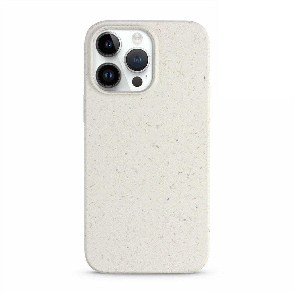 White Iphone 14 Pro Max Biodegradable Shockproof Case, Magsafe Compatible