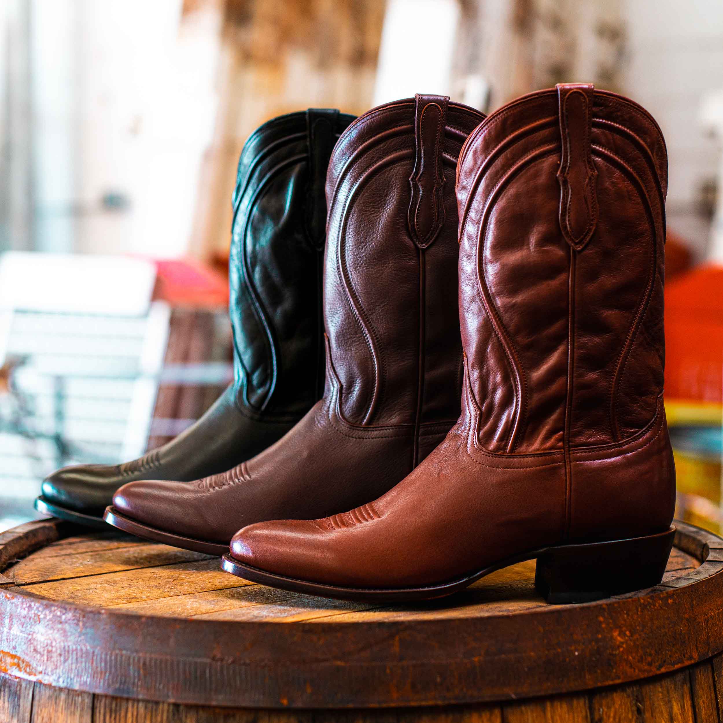 Men's Calfskin Western Boots | The Duke | Rujo Boots