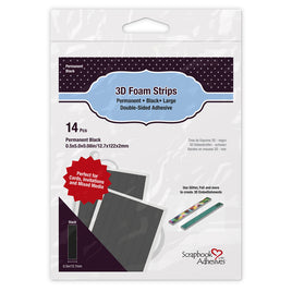 Scrapbook adhesives White double-sided adhesive 3D Foam Squares