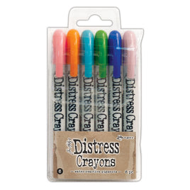 Tim Holtz Distress® Halloween Pearlescent Crayon Set #3