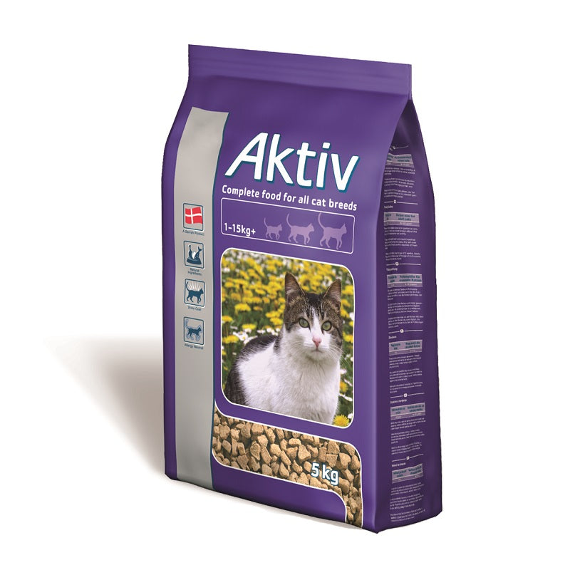 Billede af AKTIV Kat - 5 kg - Premium foder