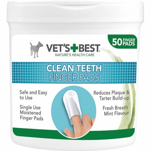 Billede af VETS BEST Clean Teeth Fingerdut til tandpleje