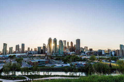 Calgary City Skyline Canada