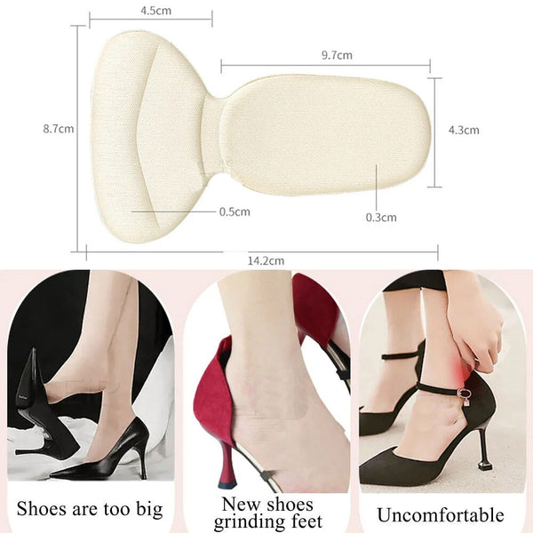 Soft T Shape High Heel Grips Liner Arch Support Orthotic Shoes Insert Wise Living Nz
