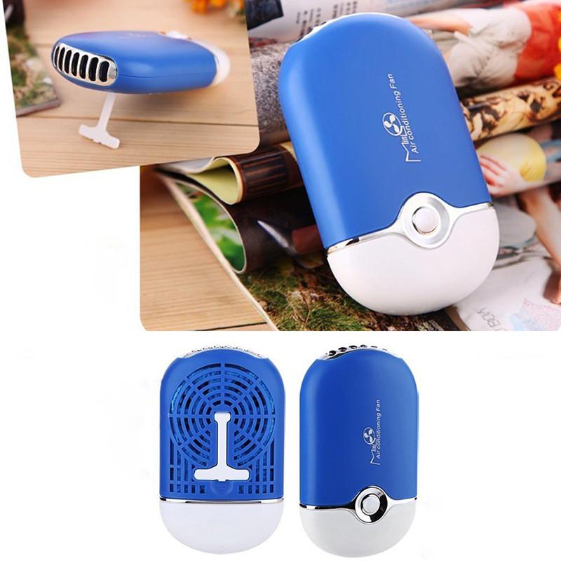 Handheld Mini Air Conditioner USB Rechargeable Cooling Fan – Wise Living