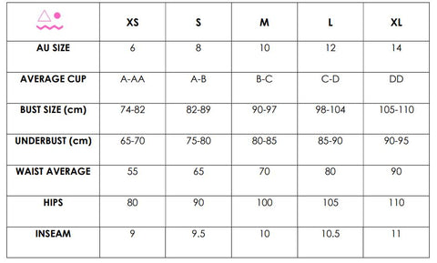 SIZING GUIDE – Shaka Surf Supply