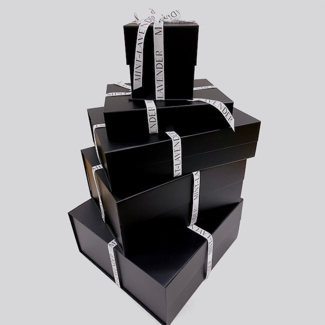 stack of gift boxes