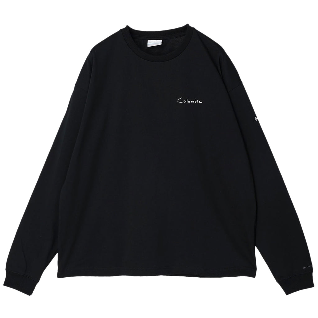 acnestudios ロゴ ロングスリーブTシャツ S ブラック コットン-