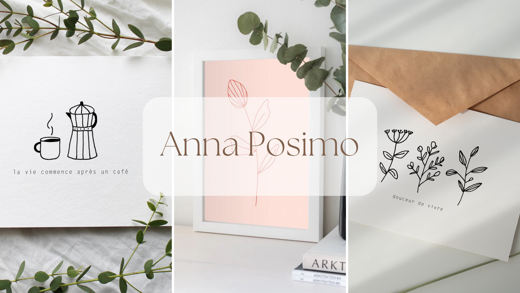 Anna Posimo la marque de papeterie inspirante.