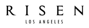 RISEN LOS ANGELES Logo
