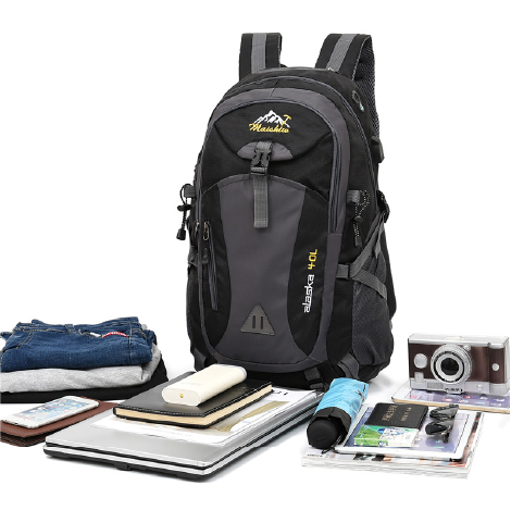 Mochila para Trilha e Camping com USB - MountainBag™