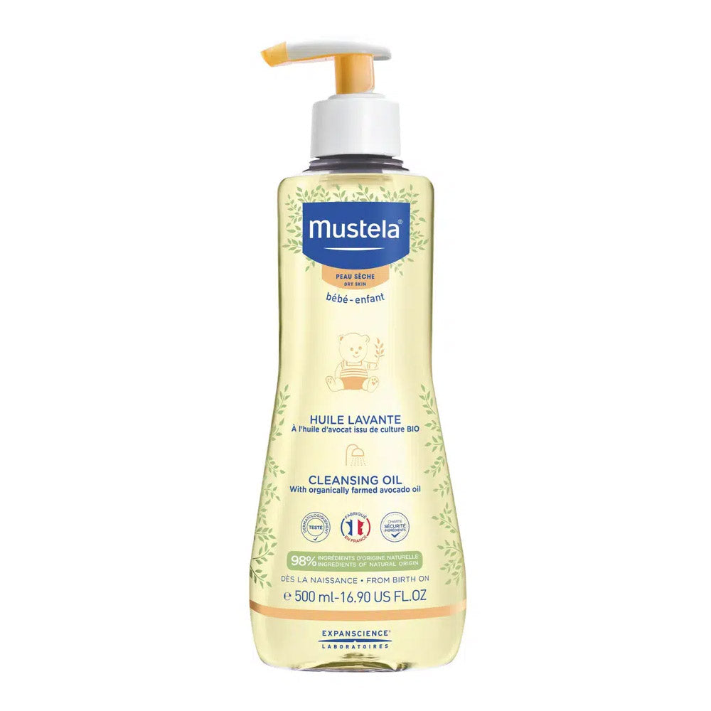 Mustela Cleansing Water No-Rinsing With Avocado - Eau nettoyante à  l'extrait d'avocat pour visage et corps