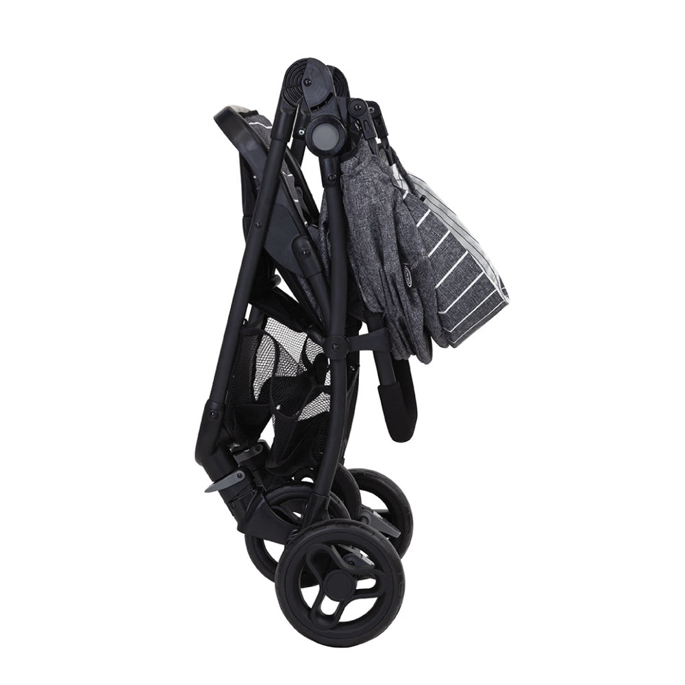 graco breaze lite stroller black