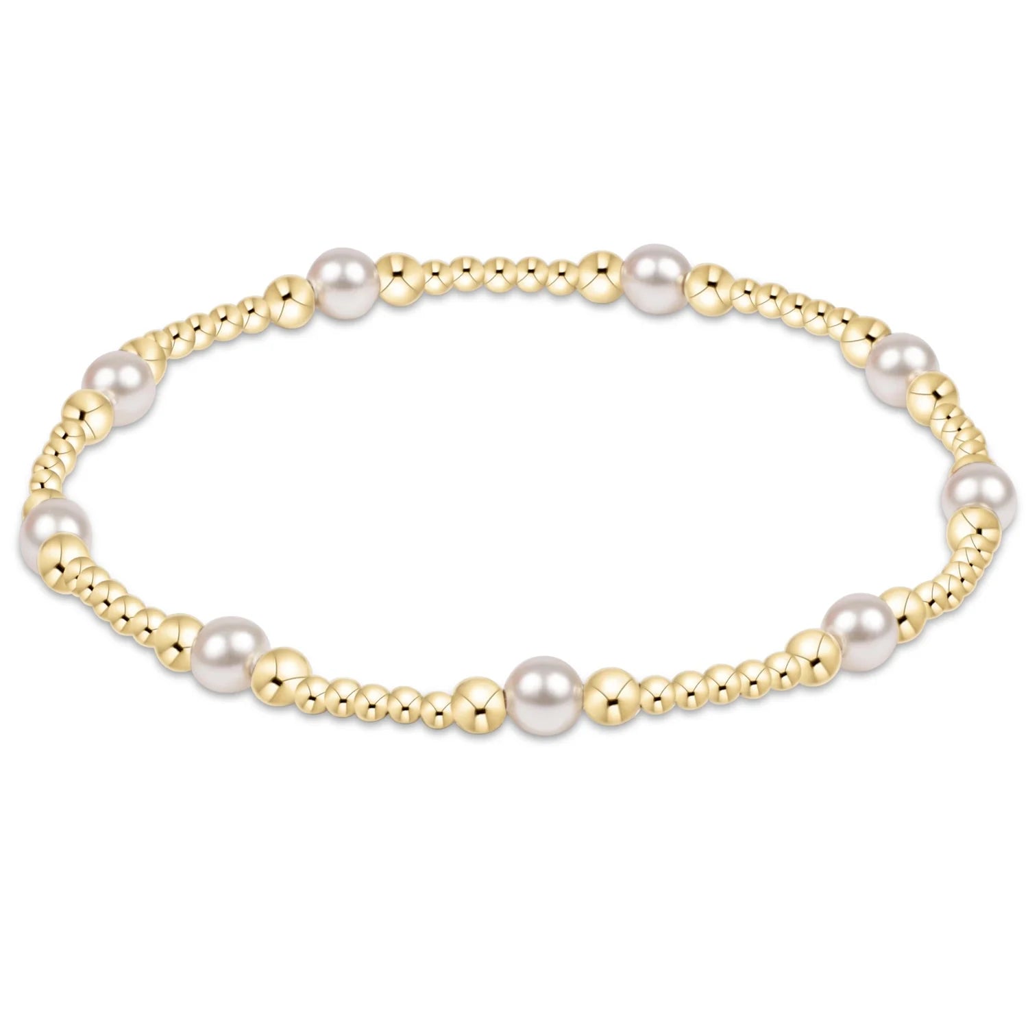 enewton Classic Pearl 4mm Bead Bracelet
