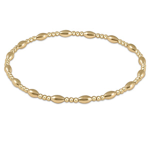 enewton Harmony Sincerity Pattern 2mm Bead Bracelet - Gold - Chérie Lane