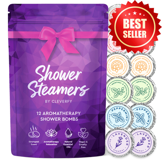 Cleverfy Purple Megapack of 18 Shower Steamers – Cleverfy Beauty
