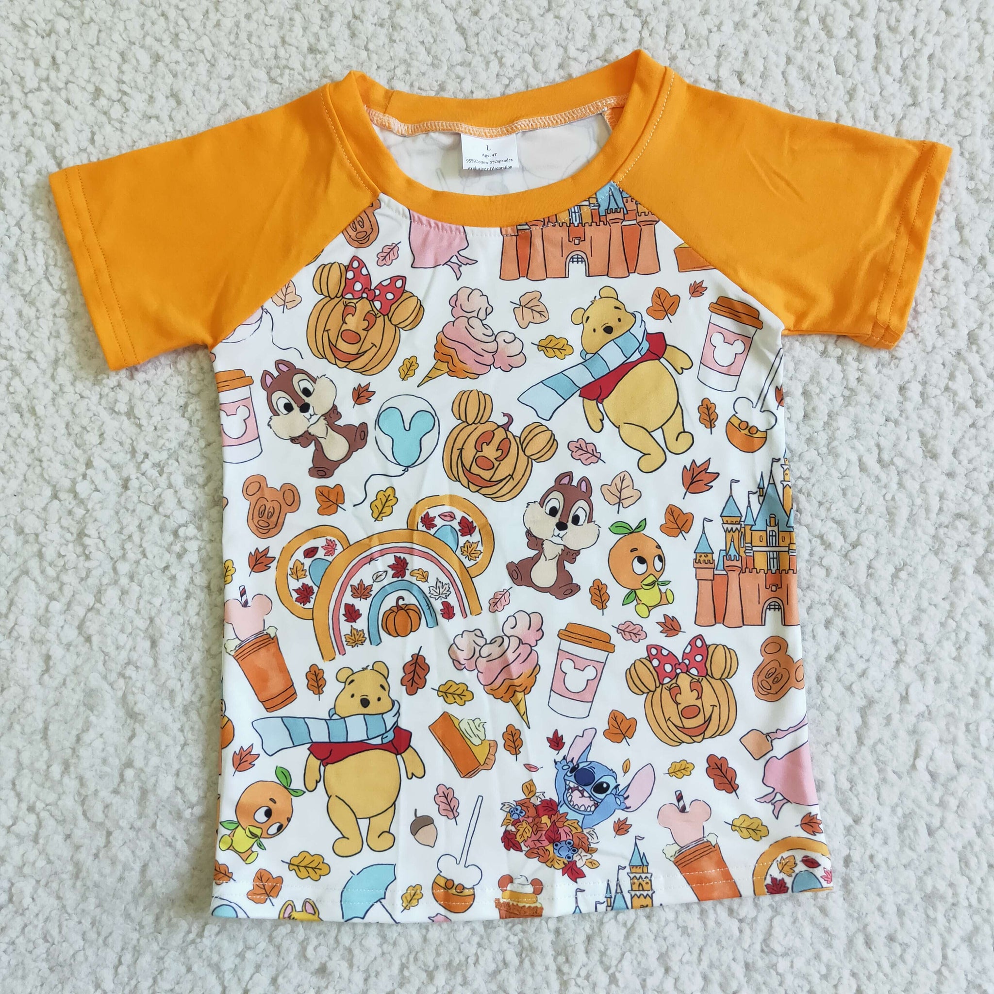 BT0044 boy halloween toddler cartoon tshirt – Sue Lucky Kids Clothing Wholesale