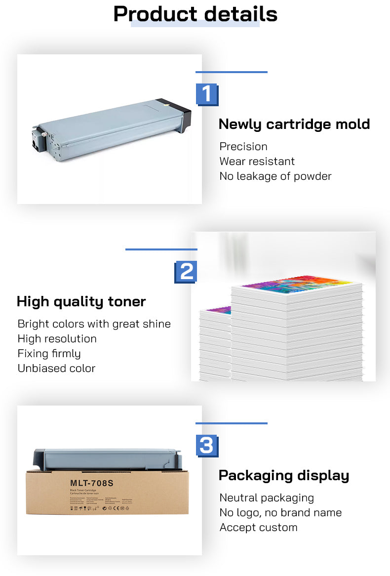 Samsung MLT-708S compatible toner cartridge product description