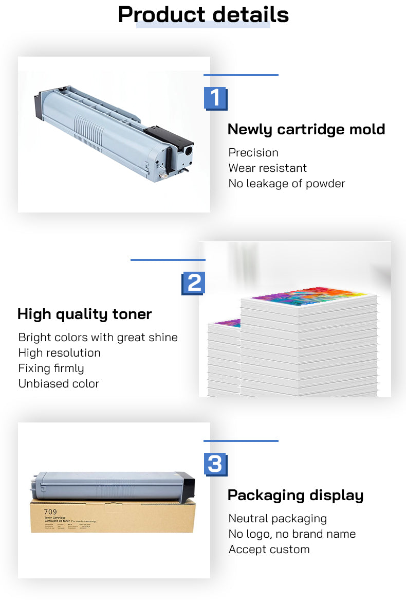 Samsung MLT-709S compatible toner cartridge product description