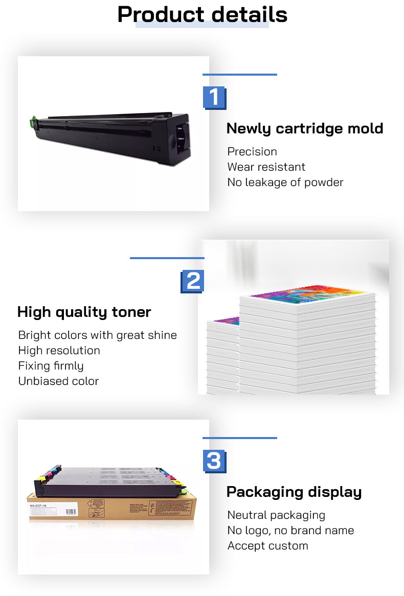 Sharp MX-27CT compatible toner cartridge product description