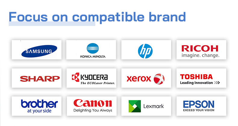 Evate's other compatible toner cartridge brands