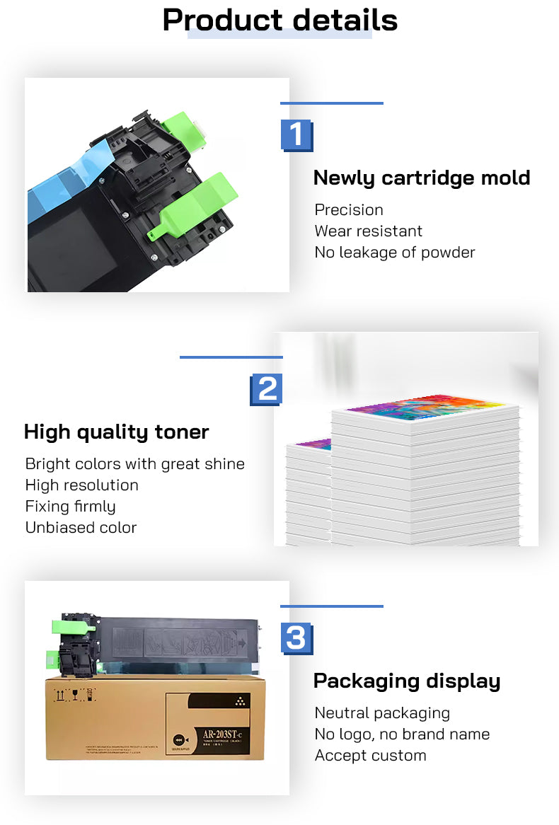 Sharp AR-203ST compatible toner cartridge product description