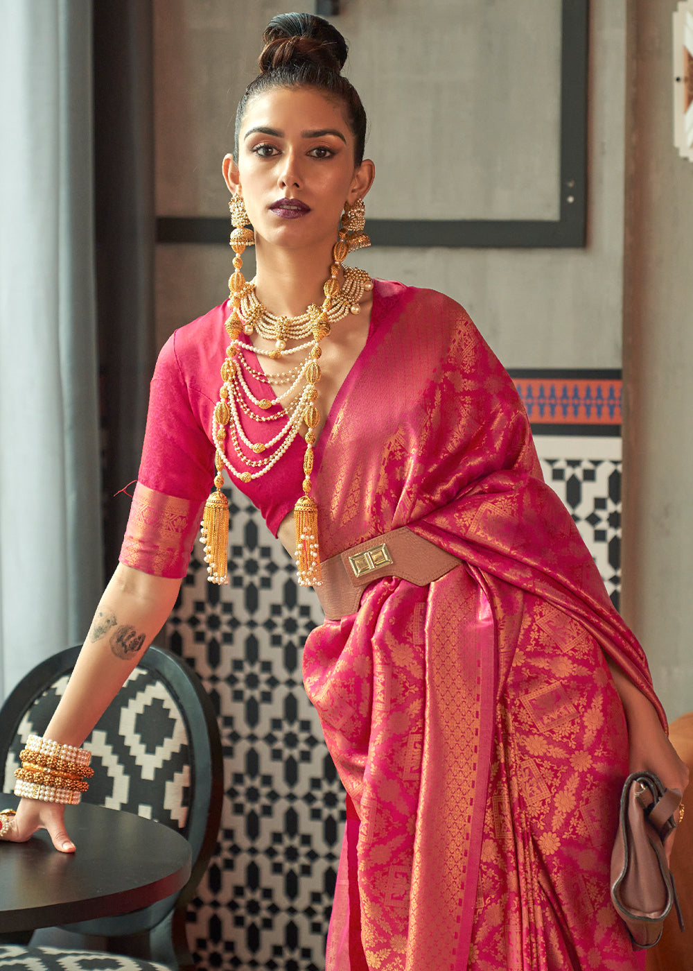 30 Kanjivaram Silk Sarees to Inspire Your Wedding Trousseau