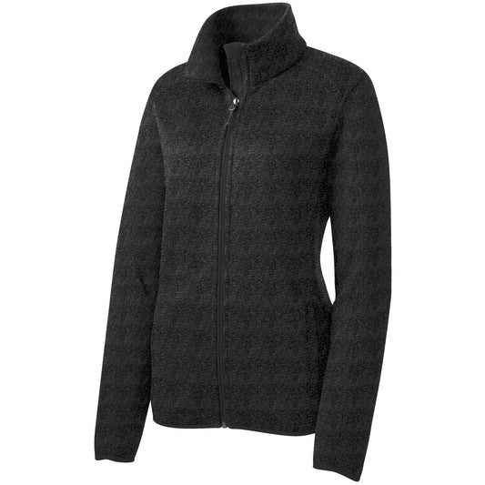 Port Authority® Ladies Arc Sweater Fleece Jacket