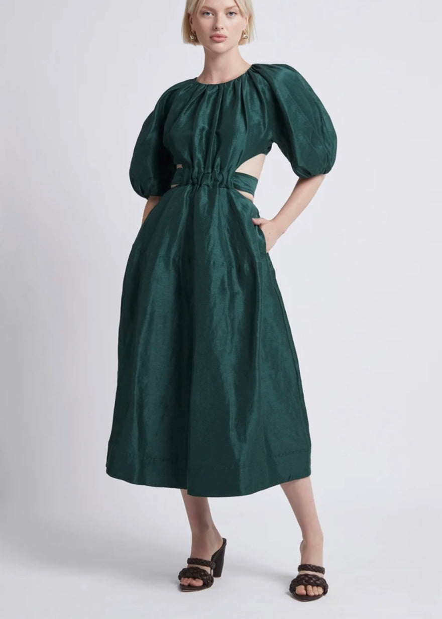 Aje - Mimosa Cutout Midi Dress | All The Dresses