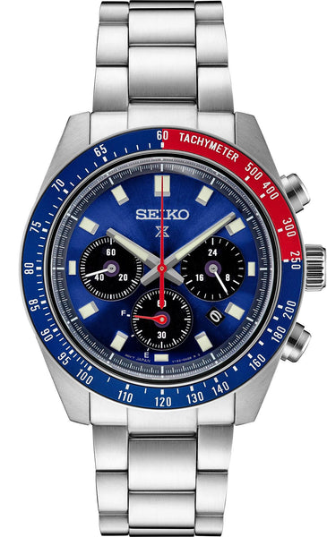 Seiko SSC913 Watch Prospex Speedtimer Solar Blue Chronograph – RM JEWELRY