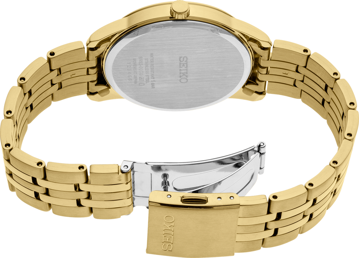 SEIKO Essentials Gold Watch SUR442 – RM JEWELRY