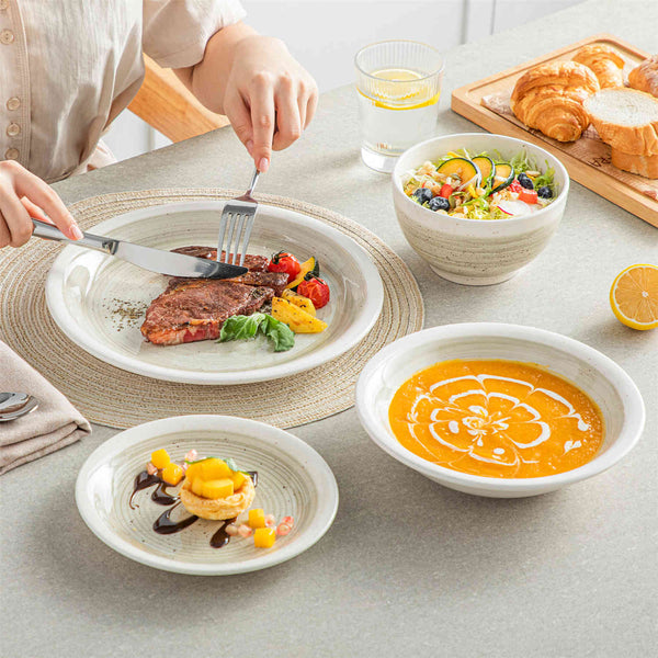 vancasso Ori 16 Piece Stoneware Dinnerware Set