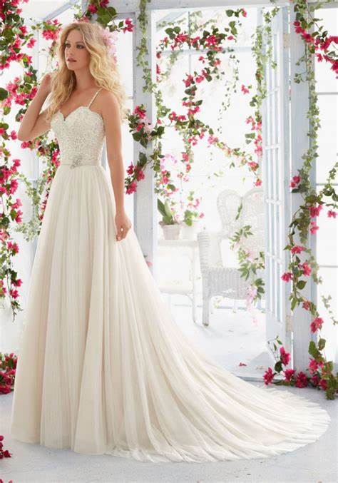 Morilee Wedding Dress 5276 Size 12 Ivory - Pierres Bridal