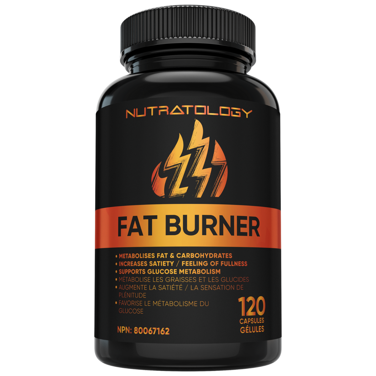 Nutratology Keto-Friendly Fat Burner 120 Capsules