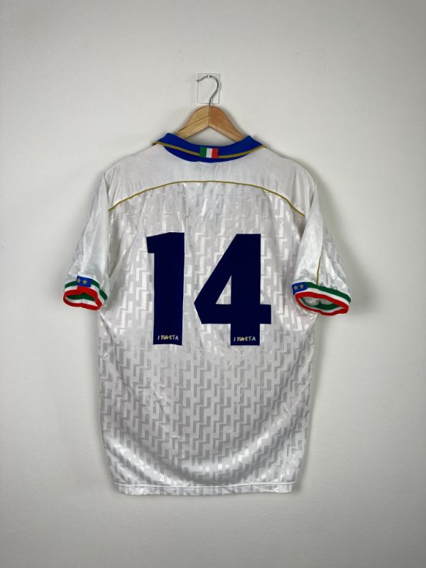 Original Italy *Match-issue* Home Jersey 1998 #18 - L – RetrOriginalFootball