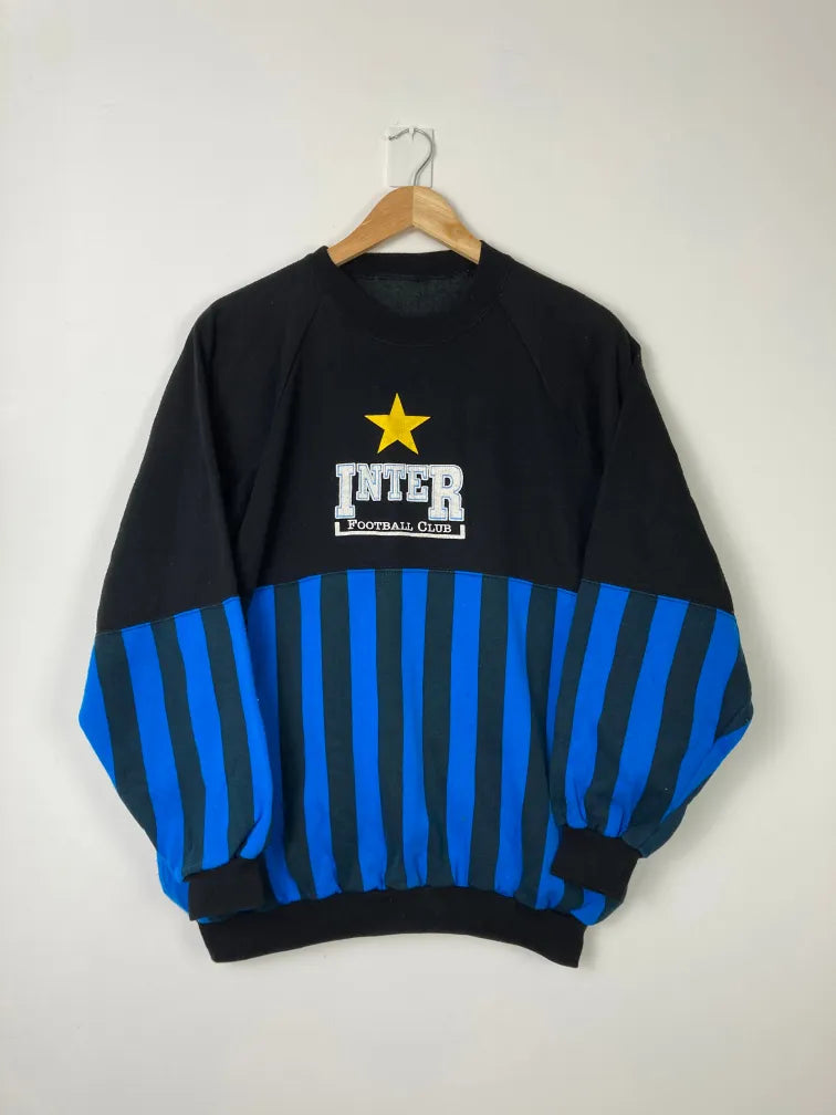 MILAN SWEATSHIRT WITH AC MILAN ESCUTCHEON AND STRIPES