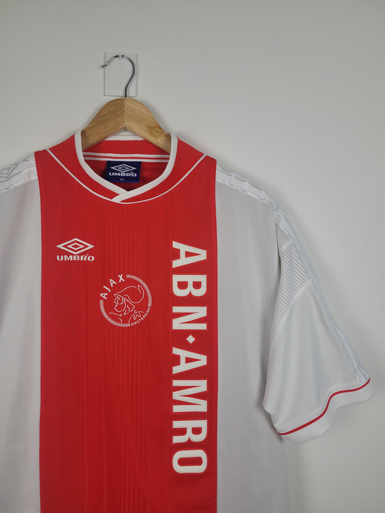 
                  
                    Original AFC Ajax Home Jersey #4 of Jan van Halst 1999-2000  - XXL
                  
                