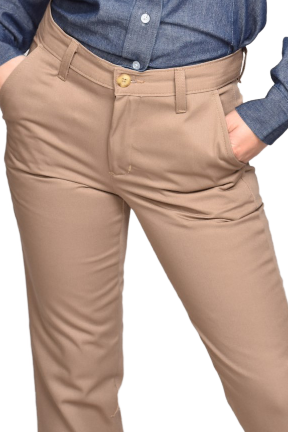 marca Punto Perú Pantalón Corpo Dama marca Antum. Color Beige y Talla 1. Diversos mater