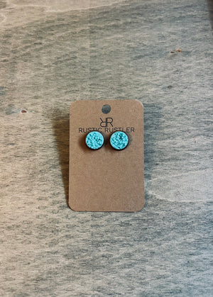 Turquoise Arrow Pair - Rustic Rustler 
