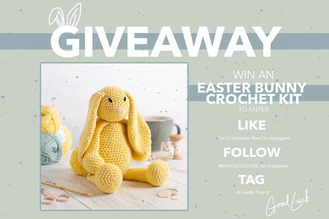 Win Easter Bunny Crochet Kit