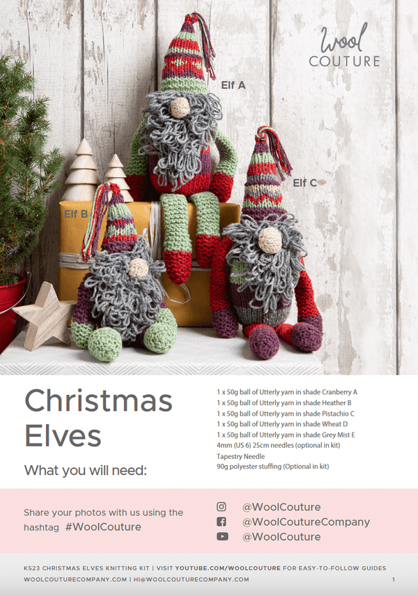 Christmas Lights Crochet Kit By Wool Couture